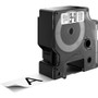 DYMO D1 High-Performance Polyester Removable Label Tape, 1" x 23 ft, Black on White