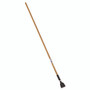 Rubbermaid Commercial Snap-On Hardwood Dust Mop Handle, 1.5" dia x 60", Natural
