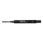 Carter's Large Desk Style Permanent Marker, Broad Chisel Tip, Black, Dozen (AVE27178) View Product Image