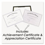 NuDell Economy Framed Achievement/Appreciation Awards, 11 x 8.5, Horiztontal Orientation, White with Black Border