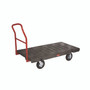Rubbermaid Commercial Heavy-Duty Platform Truck Cart, 1,200 lb Capacity, 24 x 48 Platform, Black