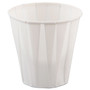 SOLO Paper Portion Cups, ProPlanet Seal, 3.5 oz, White, 100/Bag, 50 Bags/Carton (SCC450) View Product Image