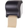 San Jamar Tear-N-Dry Essence Towel Dispenser - Roll Dispenser - 1 x Roll - 14.4" Height x 11.7" Width x 9.1" Depth - Plastic - Black