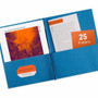 Avery Letter Report Cover - 8 1/2" x 11" - 70 Sheets Capacity - 3 x 3-prong Fastener Fastener(s) - 1/2" for Folder - 2 Internal Pocket(s) - (AVE47976)