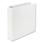 Samsill Earth's Choice Plant-Based D-Ring View Binder, 3 Rings, 2" Capacity, 11 x 8.5, White