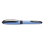 Schneider One Hybrid N Roller Ball Pen, Stick, Fine 0.5 mm, Black Ink, Blue Barrel, 10/Box (RED183501) View Product Image