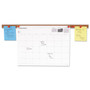 Universal Cork Bulletin Bar, 1" x 18", Brown/Silver