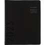AT-A-GLANCE Contemporary Weekly/Monthly Planner, Vertical-Column Format, 11 x 8.25, Black Cover, 12-Month (Jan to Dec): 2025