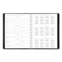 AT-A-GLANCE Contemporary Weekly/Monthly Planner, Vertical-Column Format, 11 x 8.25, Black Cover, 12-Month (Jan to Dec): 2024 View Product Image
