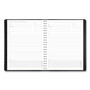 AT-A-GLANCE Contemporary Weekly/Monthly Planner, Vertical-Column Format, 11 x 8.25, Black Cover, 12-Month (Jan to Dec): 2025