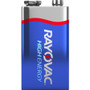 Rayovac Alkaline 9-Volt Batteries (RAYA16044TKCT) View Product Image