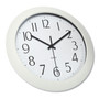 Universal Whisper Quiet Clock, 12" Overall Diameter, White Case, 1 AA (sold separately) View Product Image