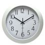 Universal Whisper Quiet Clock, 12" Overall Diameter, White Case, 1 AA (sold separately)