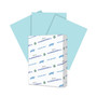 Hammermill Colors Print Paper, 20 lb Bond Weight, 8.5 x 11, Blue, 500/Ream (HAM103309) View Product Image