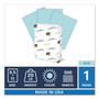 Hammermill Colors Print Paper, 20 lb Bond Weight, 8.5 x 11, Blue, 500/Ream