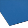 Smead Colored Hanging File Folders with 1/5 Cut Tabs, Letter Size, 1/5-Cut Tabs, Navy, 25/Box