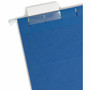 Smead Colored Hanging File Folders with 1/5 Cut Tabs, Letter Size, 1/5-Cut Tabs, Navy, 25/Box