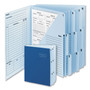 Smead 10-Pocket Project Organizer with Indexed Tabs (1-10), 10 Sections, Unpunched, 1/3-Cut Tabs, Letter Size, Lake Blue/Navy Blue