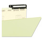 Smead Pressboard Mortgage Folders, 1" Expansion, 8 Dividers, 1 Fastener, Legal Size, Green Exterior, 10/Box