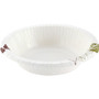 Dixie Pathways with Soak Proof Shield Heavyweight Paper Bowls, WiseSize, 12 oz, Green/Burgundy, 125/Pack, 4 Packs/Carton
