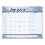 AT-A-GLANCE Slate Blue Desk Pad, 22 x 17, Blue Sheets, Clear Corners, 12-Month (Jan to Dec): 2024 View Product Image