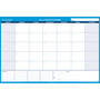 AT-A-GLANCE 30/60-Day Undated Horizontal Erasable Wall Planner, 48 x 32, White/Blue Sheets, Undated (AAGPM33328) View Product Image