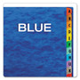 Pendaflex Expanding Desk File, 23 Dividers, Alpha Index, Letter Size, Blue Cover