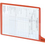 Smead Colored Poly Out Guides with Pockets, 1/3-Cut End Tab, Out, 8.5 x 11, Red, 25/Box
