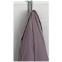 Safco Onyx Panel/Door Coat Hook, Steel, Charcoal