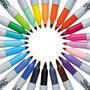 Sharpie Fine Tip Permanent Marker, Fine Bullet Tip, Assorted Colors, 24/Pack