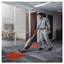 Hoover Commercial HushTone Vacuum Cleaner with Intellibelt, 15" Cleaning Path, Gray/Orange (HVRCH54115) View Product Image