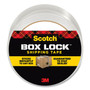 Scotch Box Lock Shipping Packaging Tape, 3" Core, 1.88" x 54.6 yds, Clear