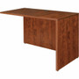 Lorell Essentials Series Return Shell - 29.5" Height x 47.3" Width x 23.6" Depth - Finish: Cherry, Laminate - Grommet, Modesty Panel