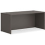 HON Mod HLPLDS6630 Desk Shell - 29" Height x 66" Width x 30" Depth - Finish: Slate Teak