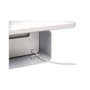 Kensington FreshView Wellness Monitor Stand with Air Purifier, For 27" Monitors, 22.5" x 11.5" x 5.4", White, Supports 200 lbs
