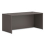 HON Mod Desk Shell, 60w x 30d x 29h, Slate Teak