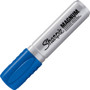 Sharpie Magnum Permanent Marker, Broad Chisel Tip, Blue (SAN44003) View Product Image