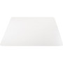 Lorell Oversized Chairmat - Hard Floor - 60" Width x 60" Depth - Square - Polycarbonate - Clear