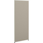 HON Verse HBV-P6036 Panel - 36" Width x 60" Height - Metal, Plastic, Fabric - Light Gray, Gray