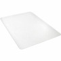 Lorell Big & Tall Chairmat - Hard Floor, Vinyl Floor, Tile Floor, Wood Floor - 48" Length x 36" Width x 0.133" Thickness - Rectangular - Polycarbonate - Clear