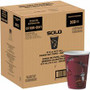 Solo 16 oz Bistro Design Hot Cups - 16 fl oz - Maroon - Poly Paper - Hot Drink, Coffee, Tea, Cocoa