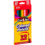 Cra-Z-Art Colored Pencils, 12 Assorted Lead and Barrel Colors, 12/Set