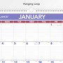 CALENDAR;WALL;MONTHLY;16X23
