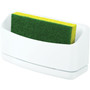 Command Under Sink Sponge Caddy - 9.38" Height x 12" Width x 7.75" Depth - White - (MMM17609HWES)