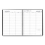 AT-A-GLANCE Weekly Appointment Book, 11 x 8.25, Black Cover, 13-Month: Jan 2026 to Jan 2027