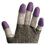 KleenGuard G60 Purple Nitrile Gloves, 240 mm Length, Large/Size 9, Black/White, Pair (KCC97432) View Product Image