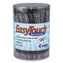 Pilot EasyTouch Ballpoint Pen, Retractable, Fine 0.7 mm, Black Ink, Clear Barrel, 36/Pack (PIL54058)