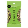 Paramount Farms Wonderful Pistachios, Dry Roasted and Salted, 2.5 oz, 8/Box