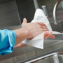 Scott Essential Hard Roll Towels for Business, Absorbency Pockets, 1-Ply, 8" x 800 ft, 1.5" Core, White, 12 Rolls/Carton