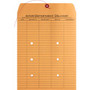 Business Source 2-sided Inter-Department Envelopes - Inter-department - 10" Width x 13" Length - 28 lb - String/Button - Kraft